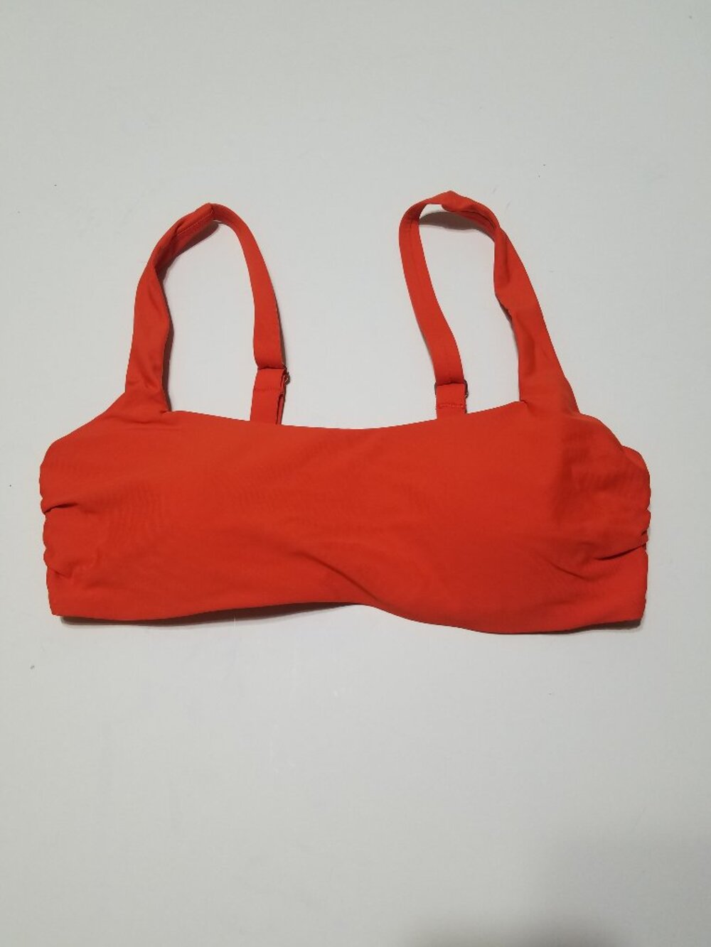 Like New Athleta Swim Orange Bikini Top Size 34B/C
